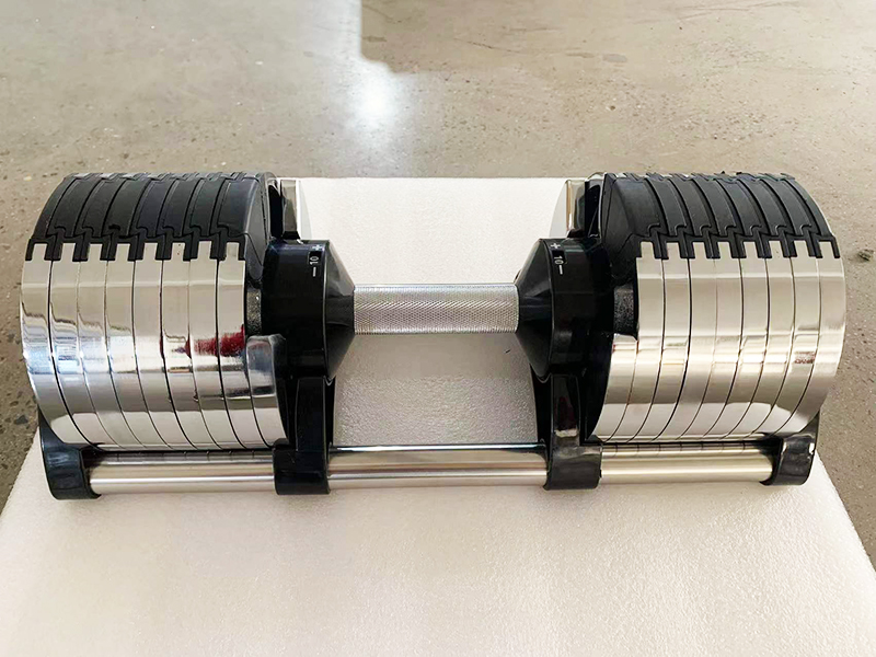 Chrome Adjustable Dumbbell Pai - Adjustable Dumbbell Pair 40Kg review and price