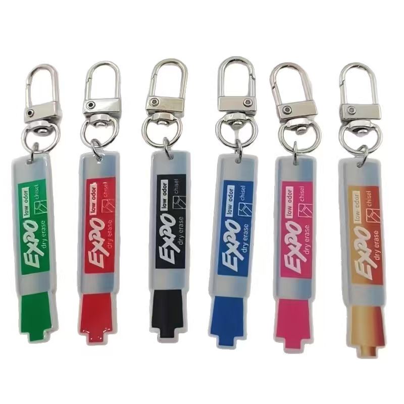 6pcs acrylic pen keychain, all - Hiking review and price