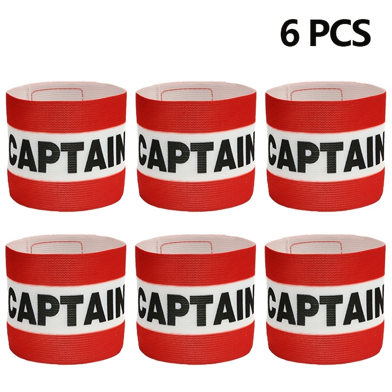 6Pcs Adjustable Captain Armban - Team Sports review and price